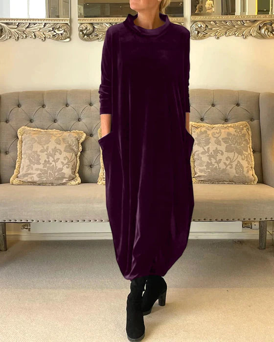 Liora | Velvet Dress