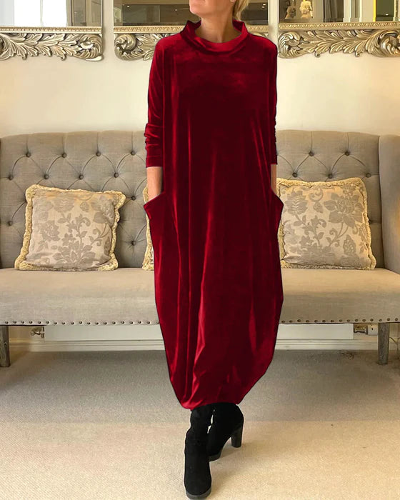 Liora | Velvet Dress