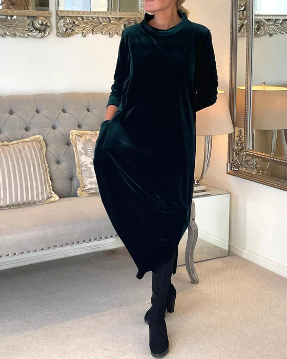 Liora | Velvet Dress