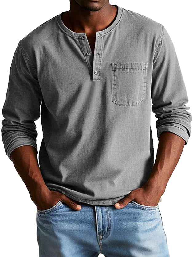Marco | Vintage Henley Shirt