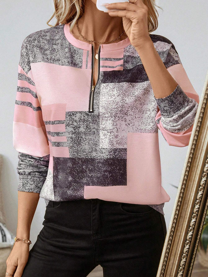 Noa | Vintage Half-Zip Sweatshirt
