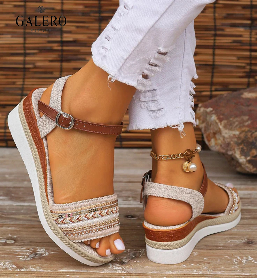 Leora | Boho Chic Summer Sandals