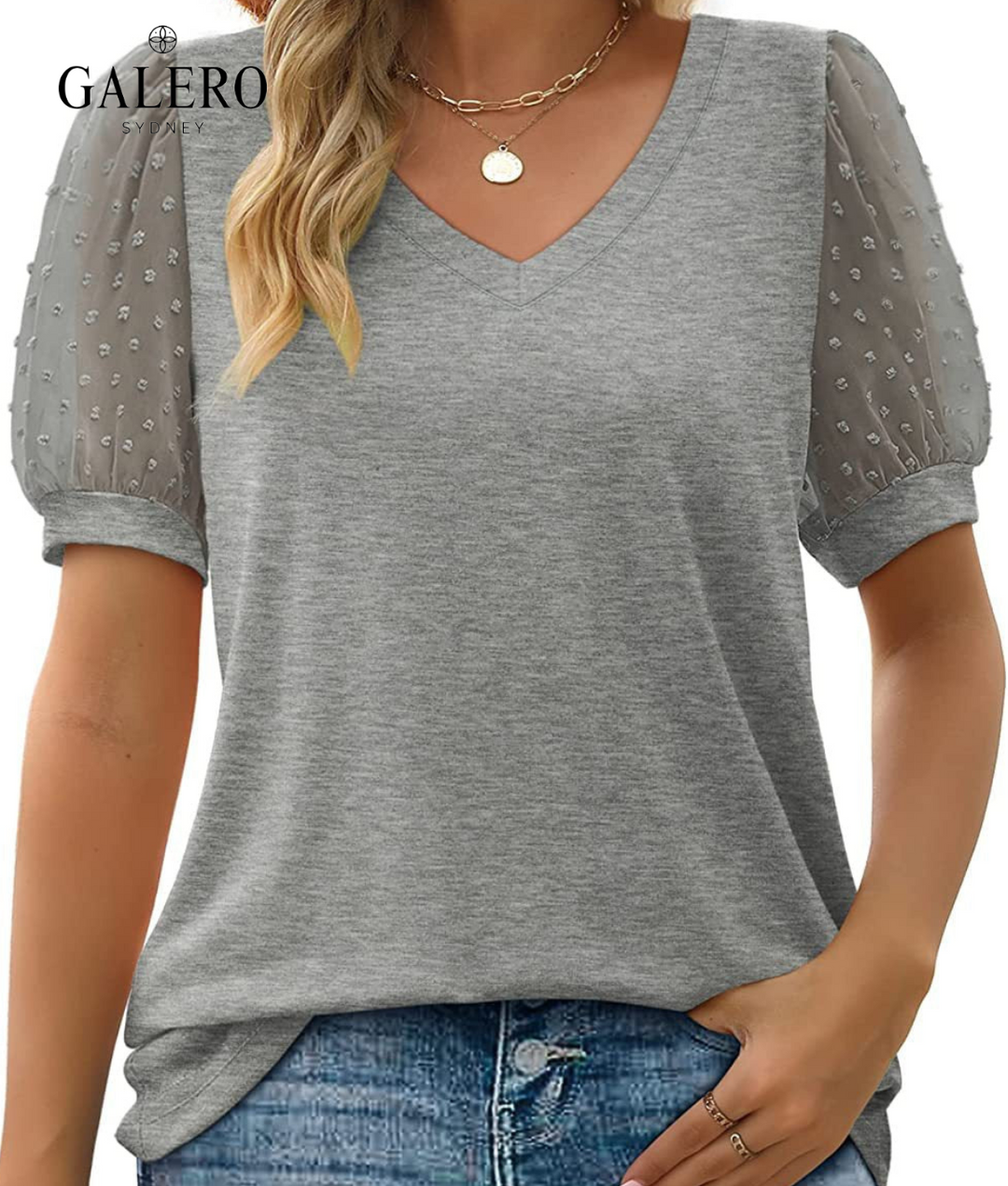 Amira | V-Neck Cotton Top