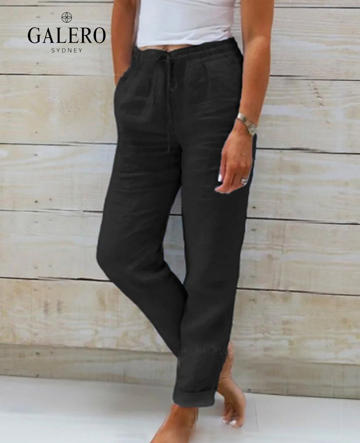 Elira | Lightweight Elastic-Waist Pants