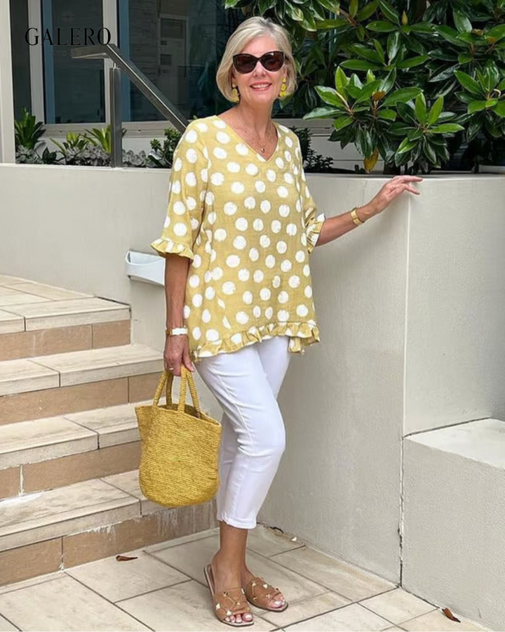 Luna | Polka Dot Blouse