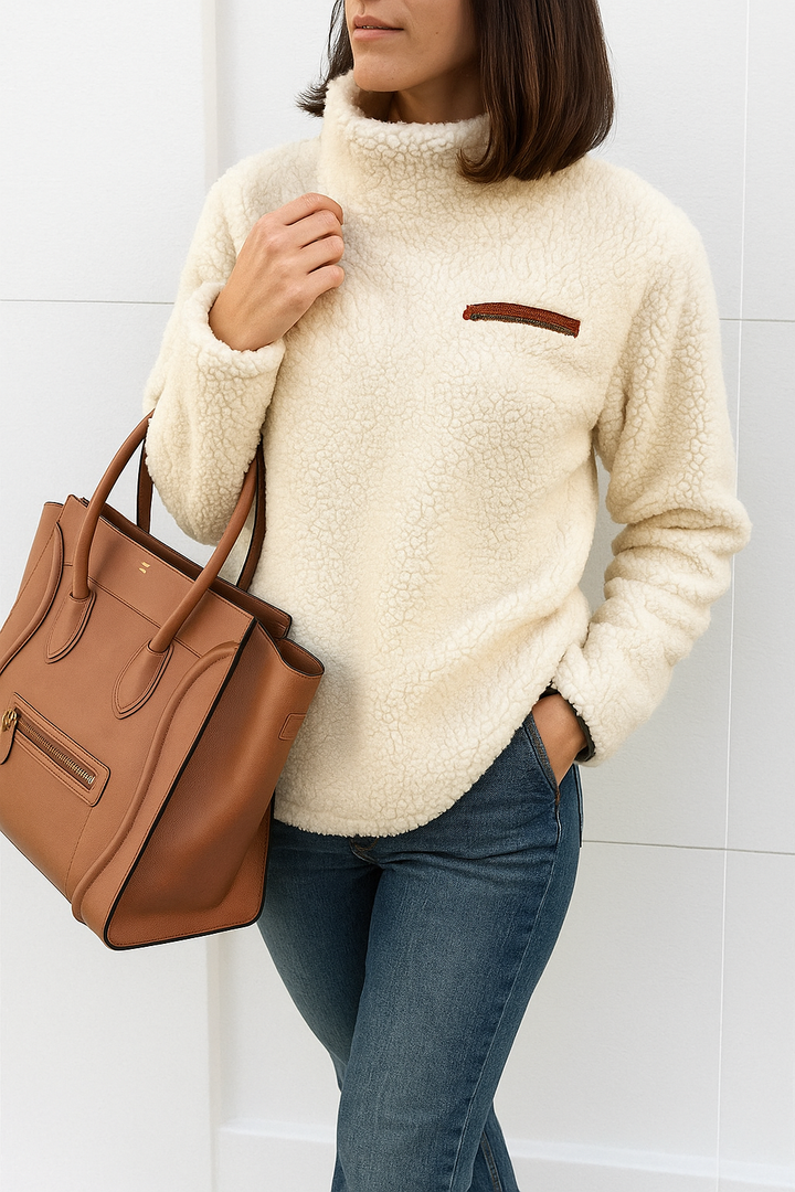 Seraphine | Plush Turtleneck Fleece