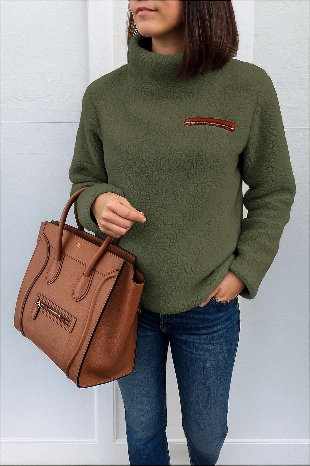 Seraphine | Plush Turtleneck Fleece