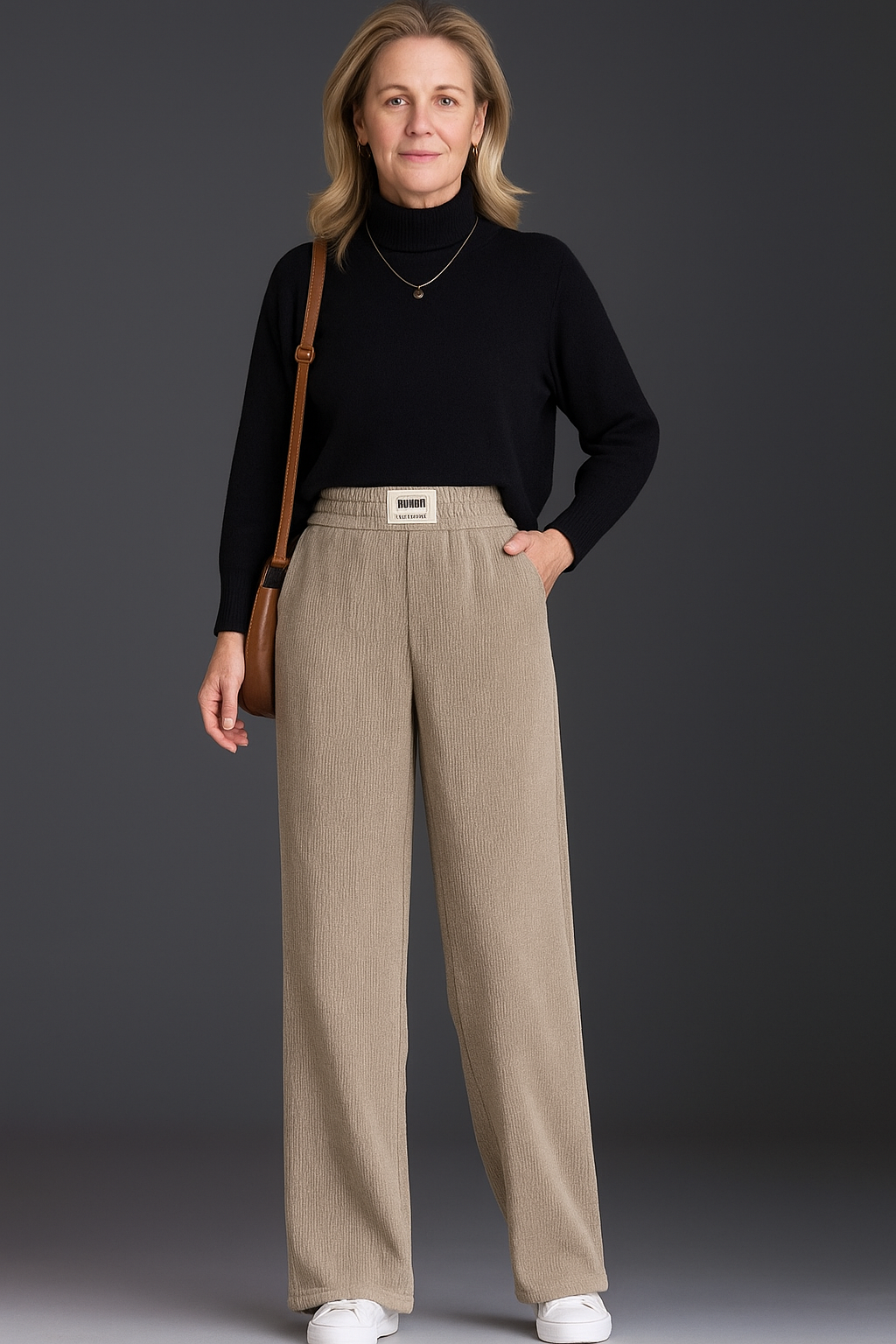 Celina | Winter-Lined Corduroy Pants