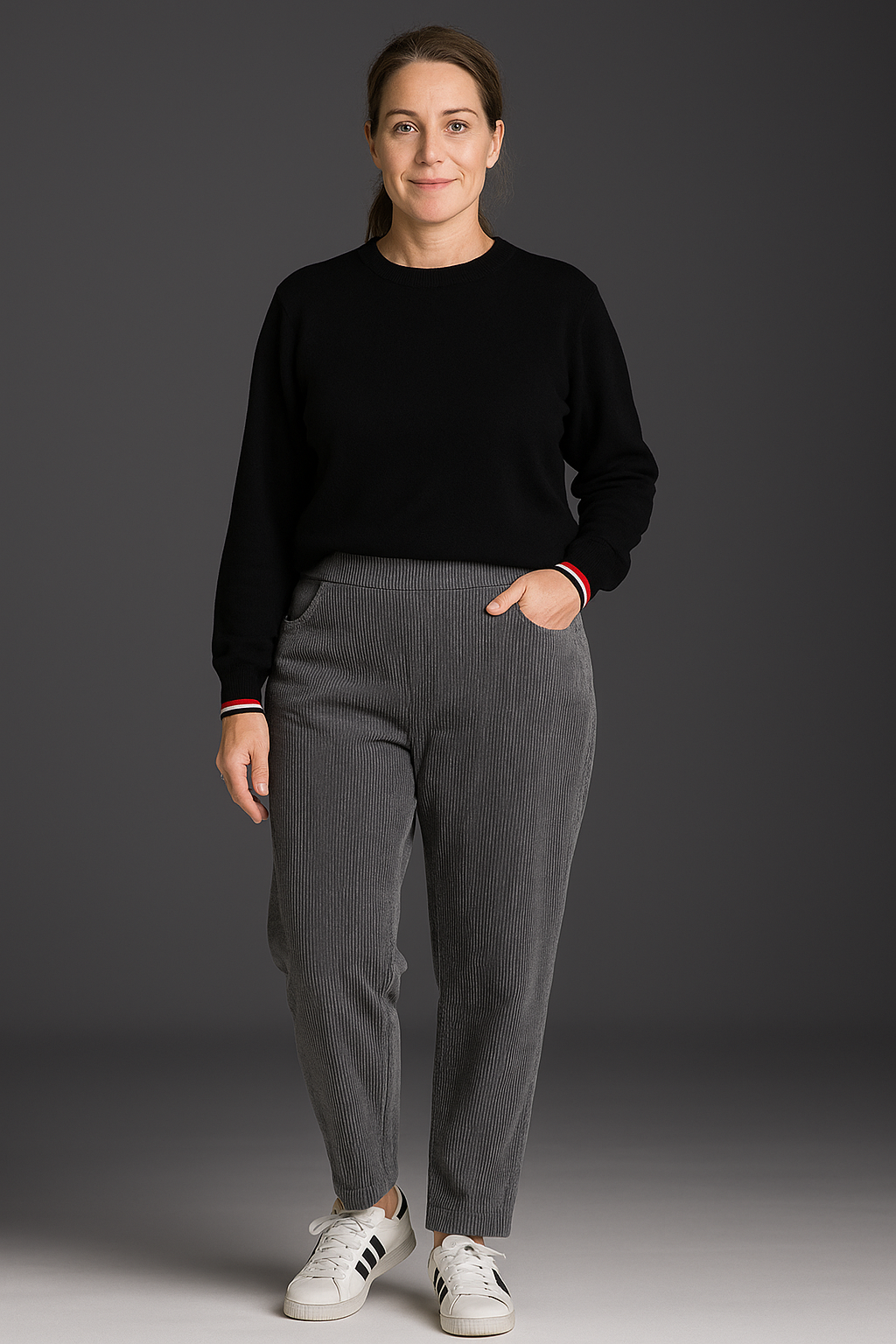 Isolde | Fleece-Lined Corduroy Pants