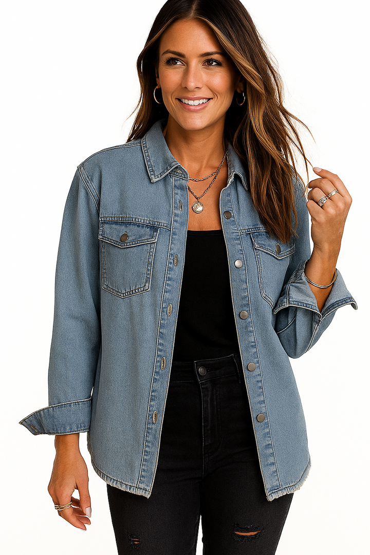 Arlena | Classic Everyday Denim Jacket