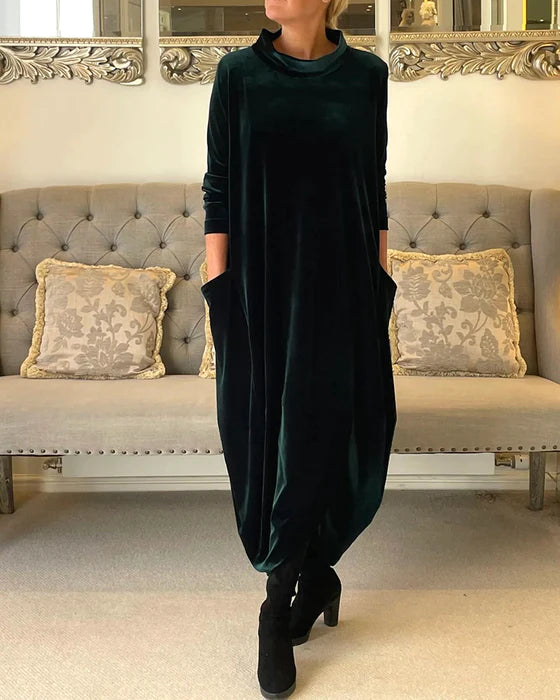 Liora | Velvet Dress