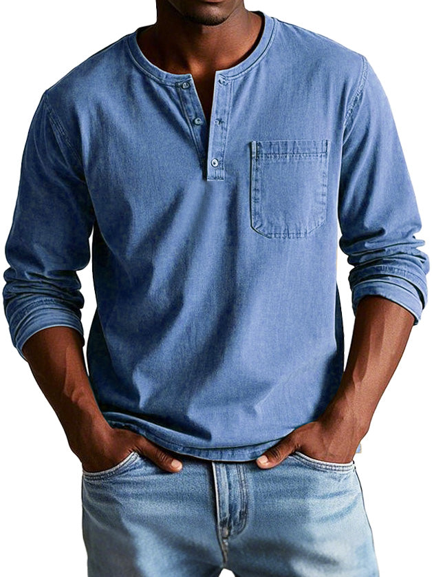 Marco | Vintage Henley Shirt