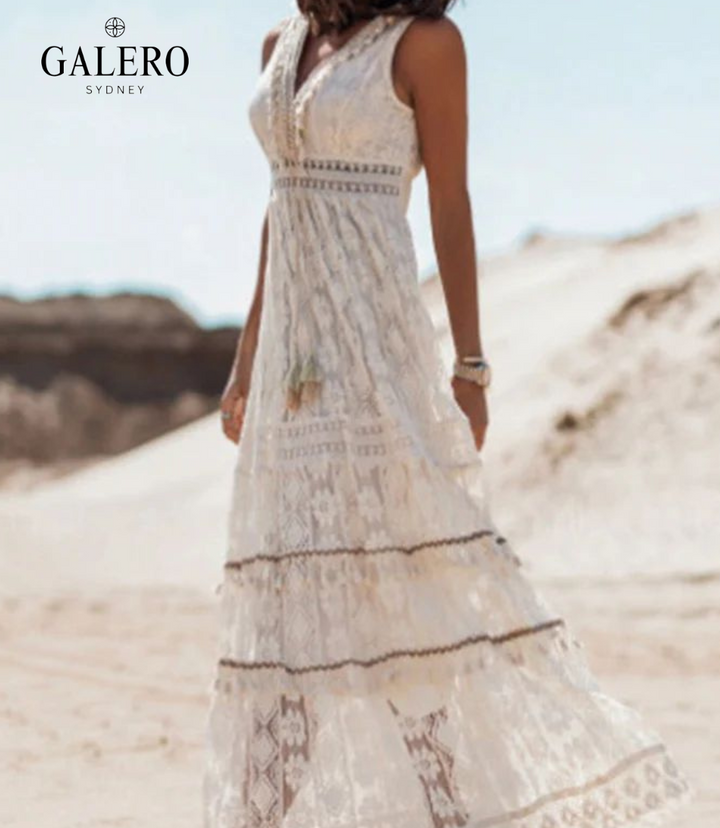 Anelia | Boho Elegance Midi Dress