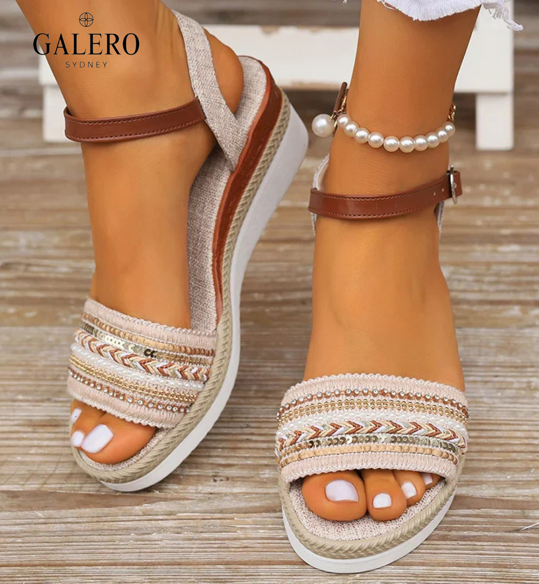 Leora | Boho Chic Summer Sandals