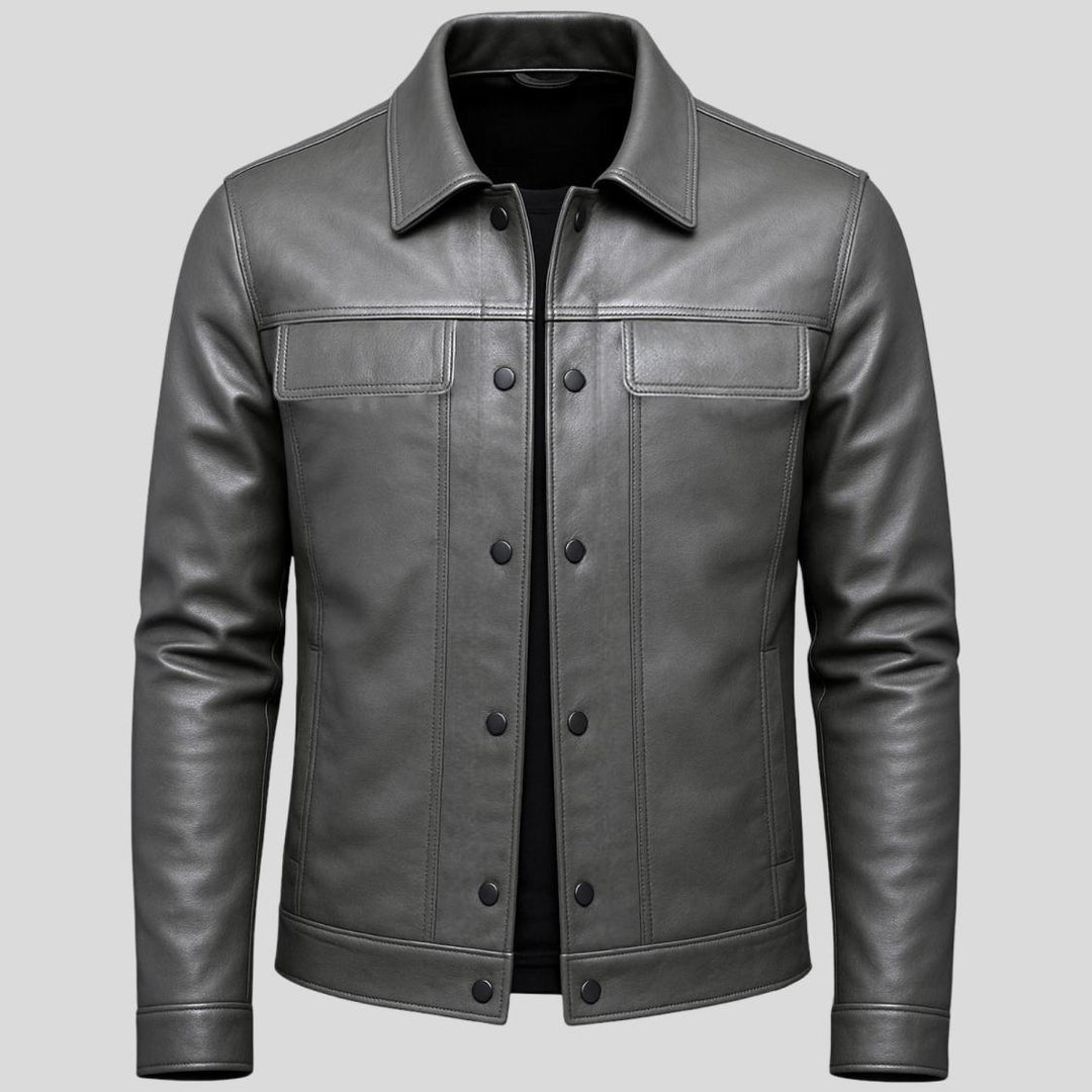 Jiro | Genuine Leather Jacket