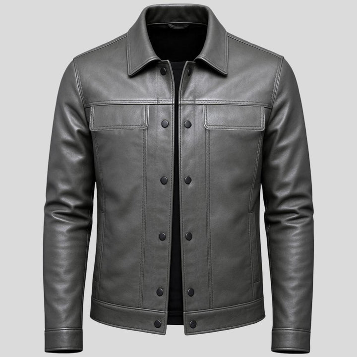 Jiro | Genuine Leather Jacket