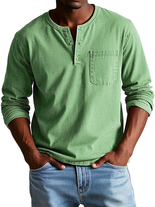 Marco | Vintage Henley Shirt