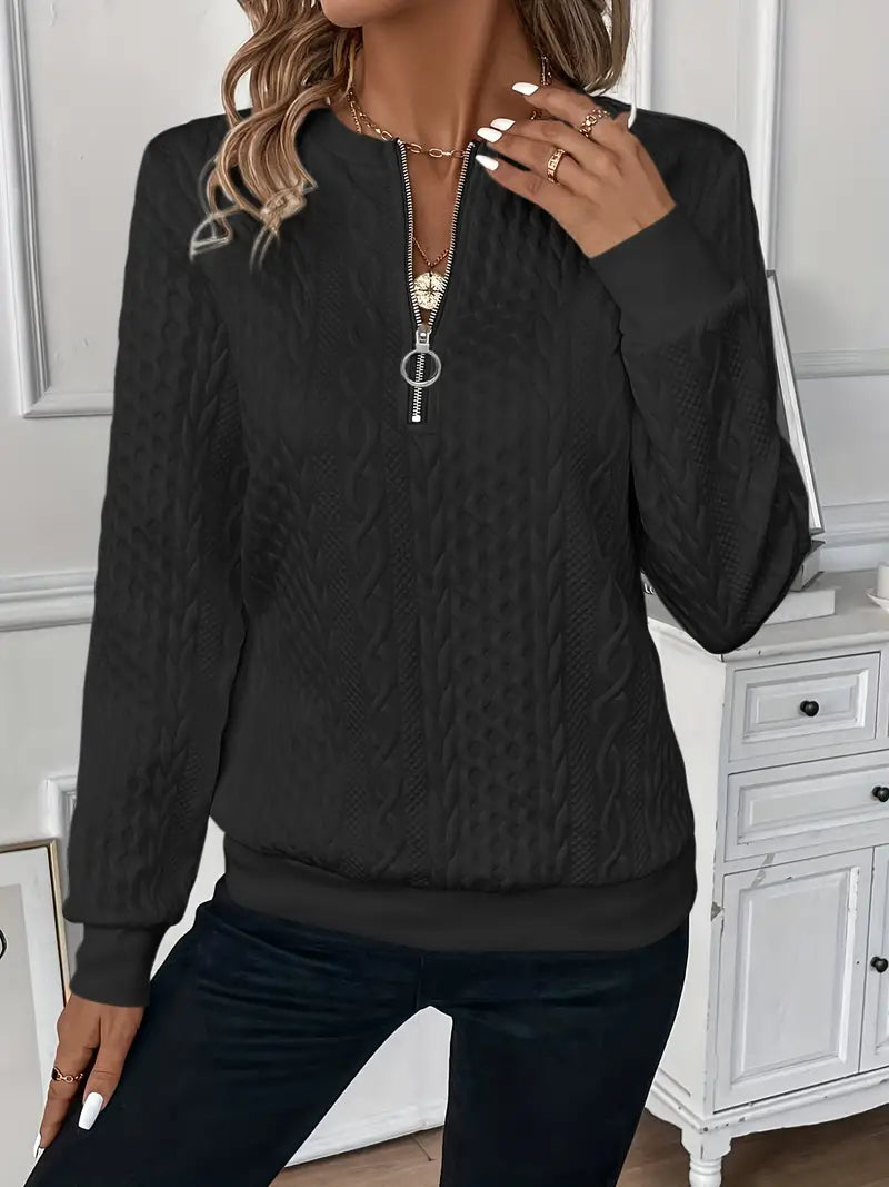 Marielle | Elegant Zip Knit