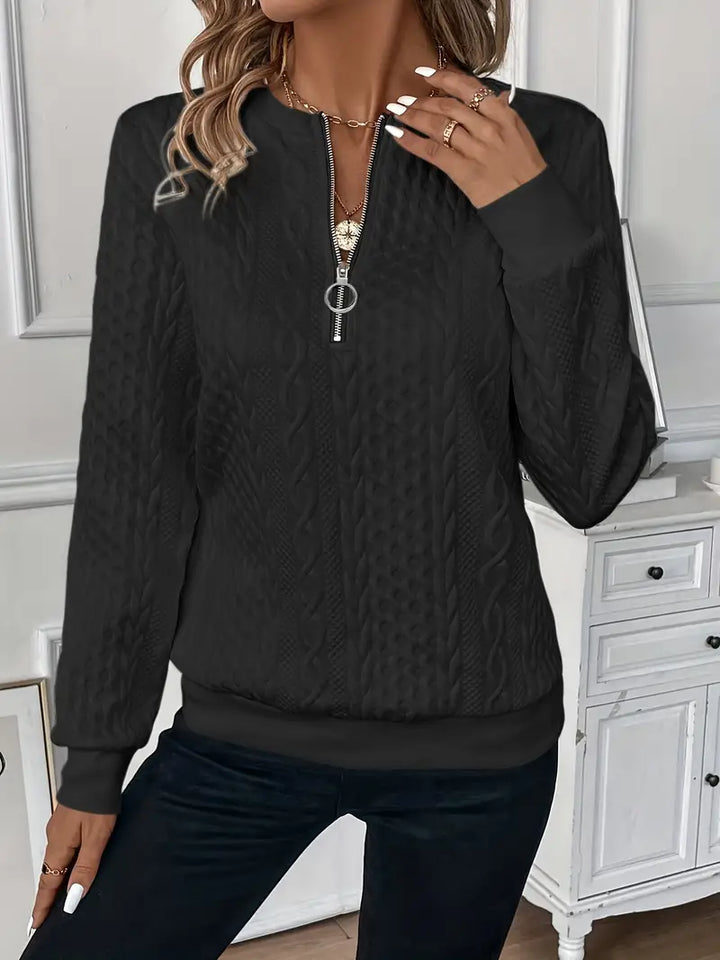 Marielle | Elegant Zip Knit