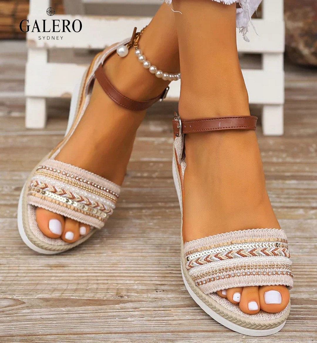 Leora | Boho Chic Summer Sandals