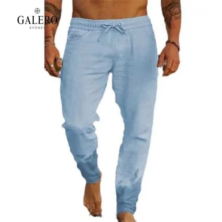 Kai | Men's Linen Beach Joggers