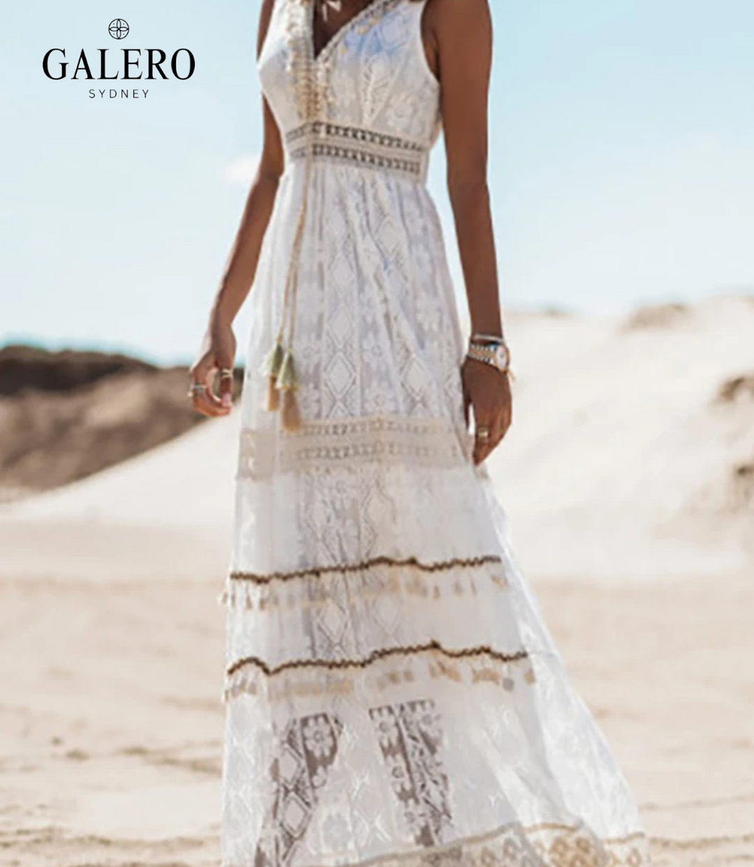 Anelia | Boho Elegance Midi Dress