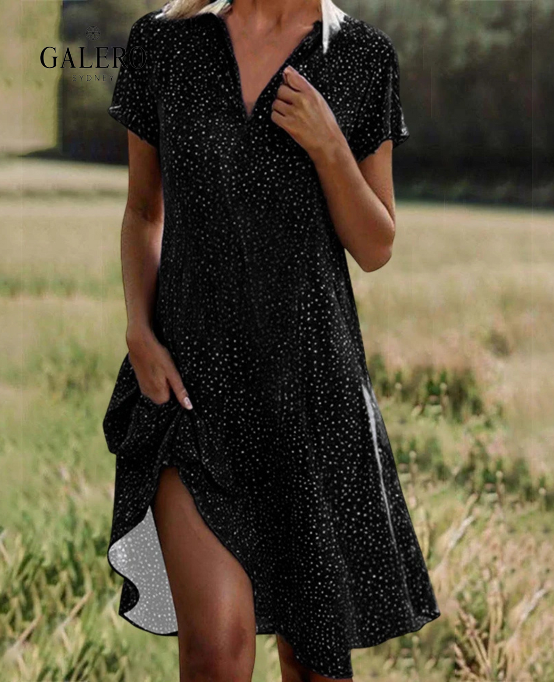 Levana | Polka Dot Summer Dress