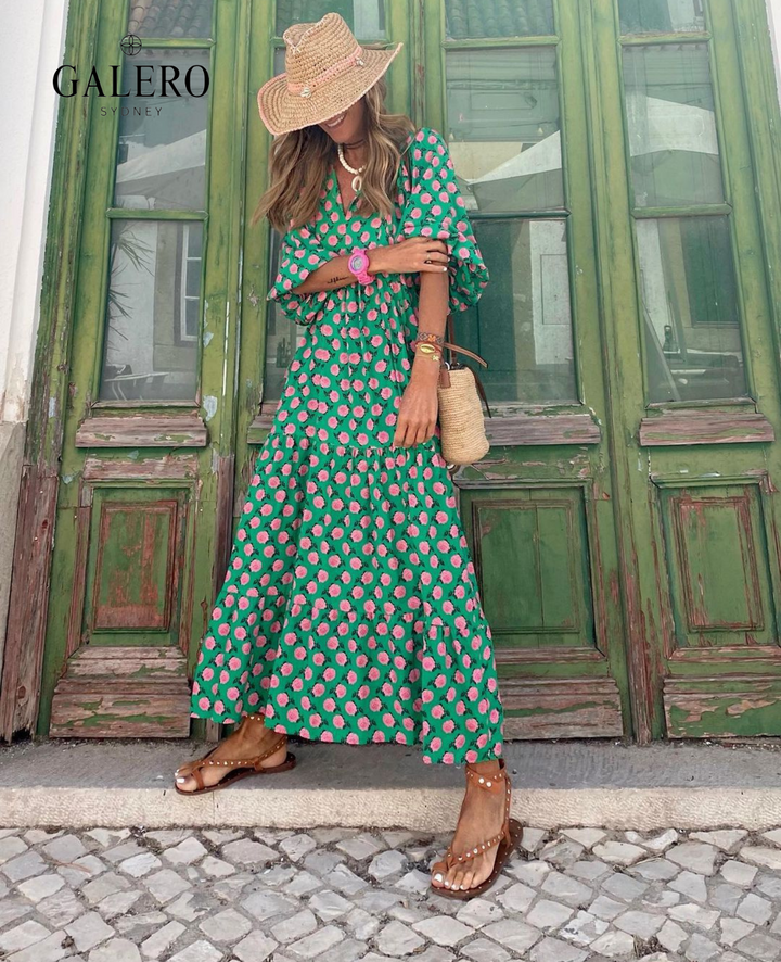 Isolde | Elegant Bohemian Summer Dress