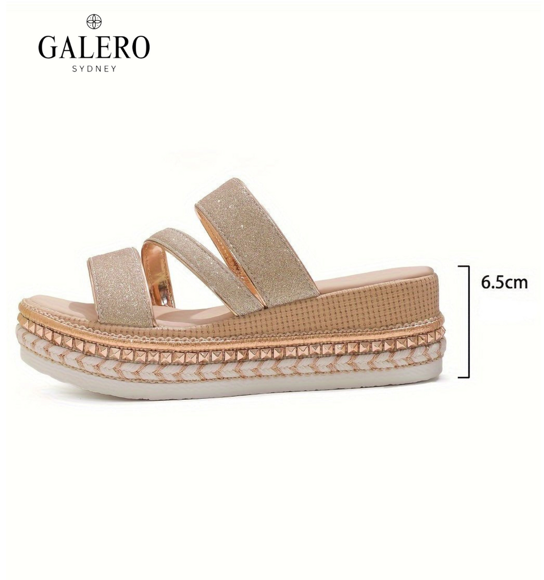 Elowen | Orthopedic Champagne Sandals