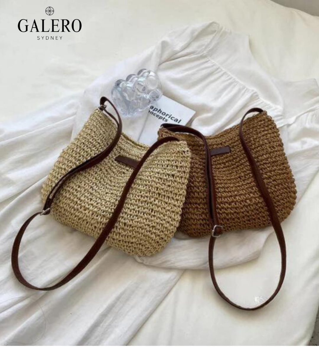 Isla | Woven Chic Crossbody Bag