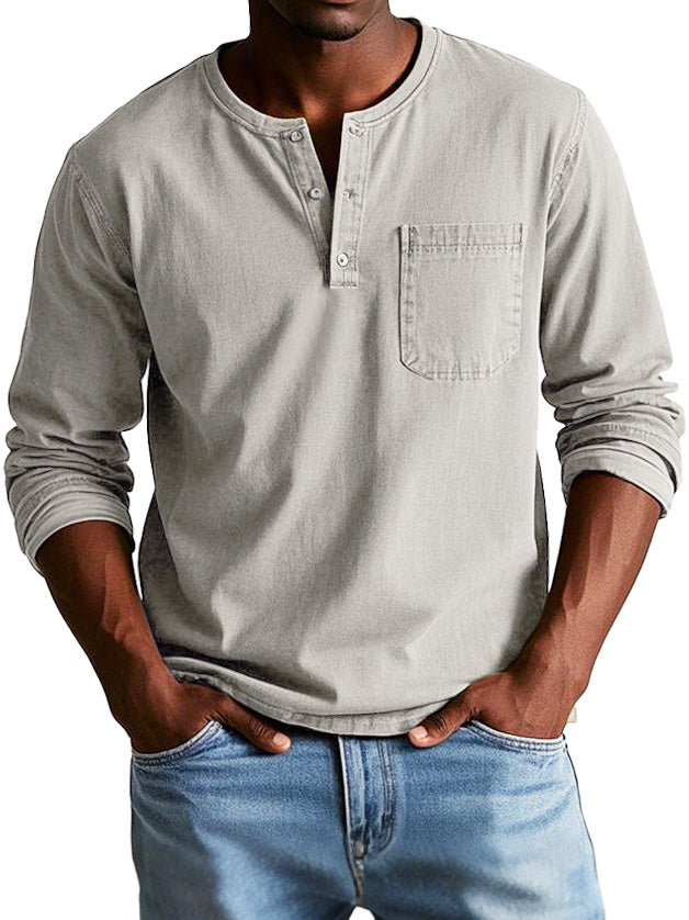 Marco | Vintage Henley Shirt