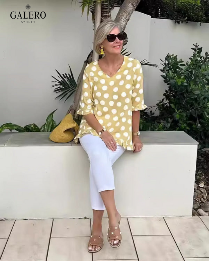 Luna | Polka Dot Blouse