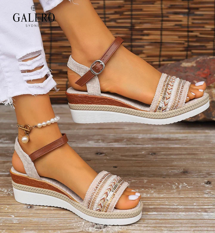 Leora | Boho Chic Summer Sandals