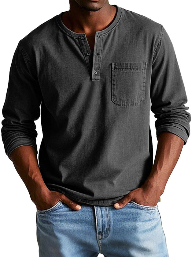 Marco | Vintage Henley Shirt