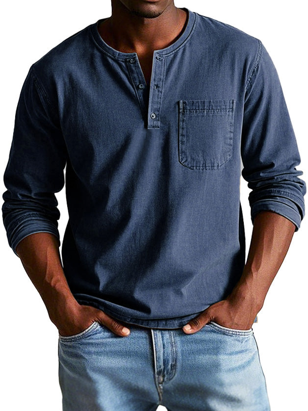 Marco | Vintage Henley Shirt