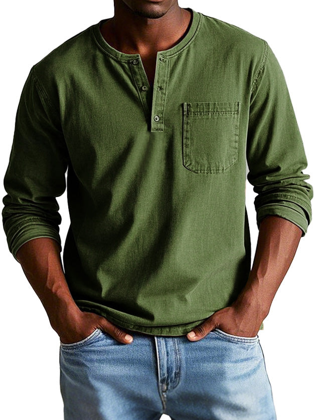 Marco | Vintage Henley Shirt