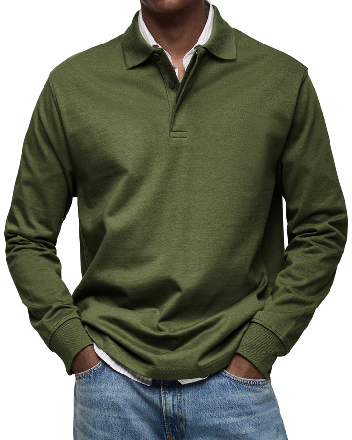 Reno | Casual Long Sleeve Polo