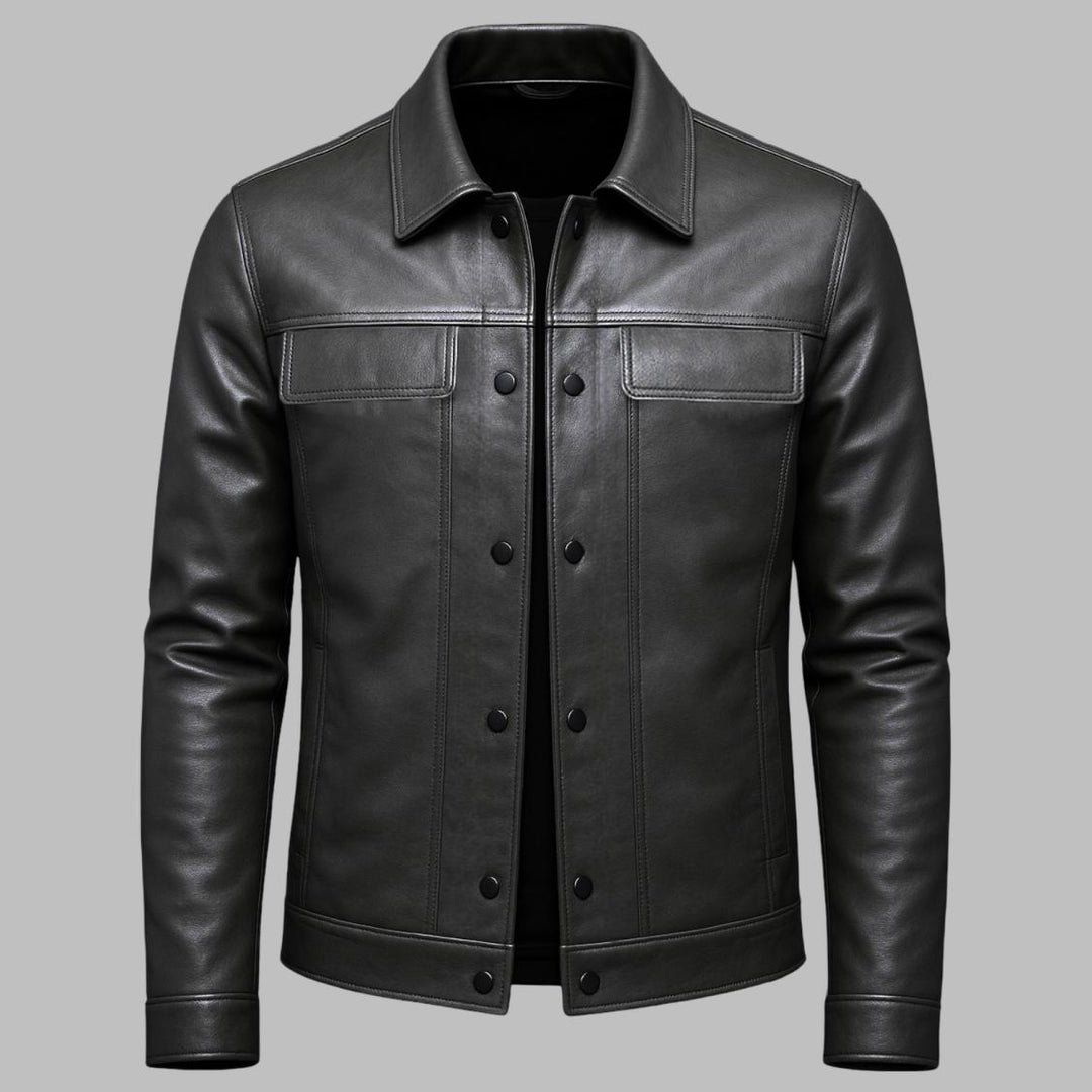 Jiro | Genuine Leather Jacket