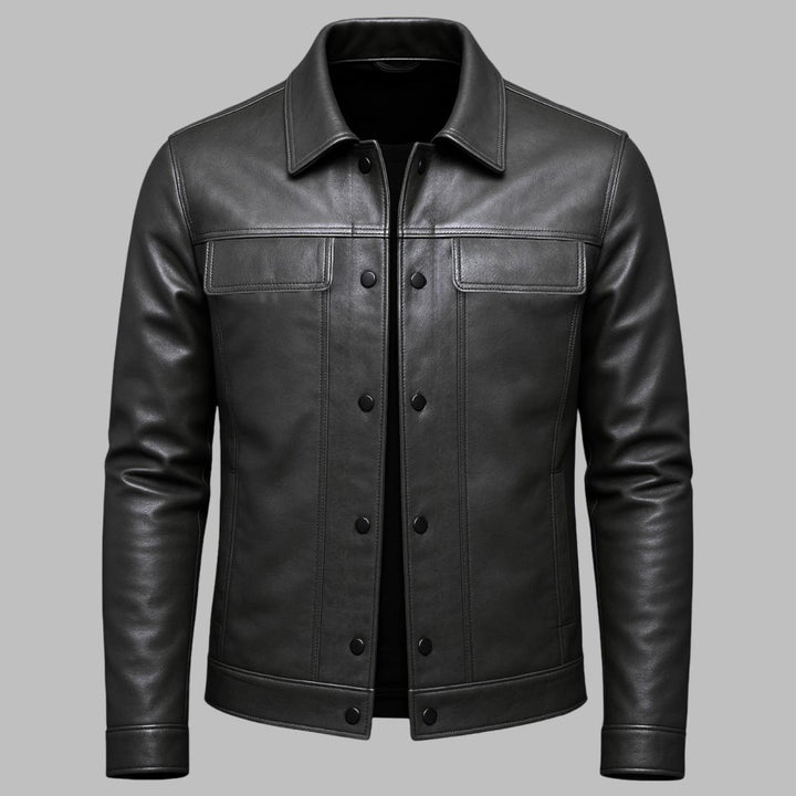 Jiro | Genuine Leather Jacket