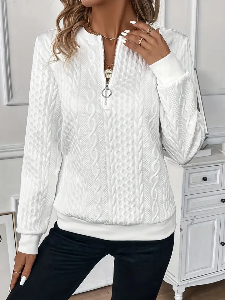 Marielle | Elegant Zip Knit