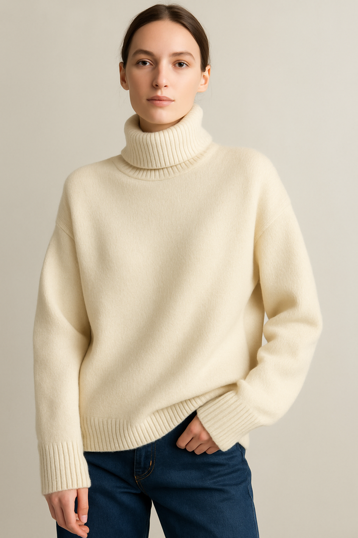 Élodie | Turtleneck Wool Sweater