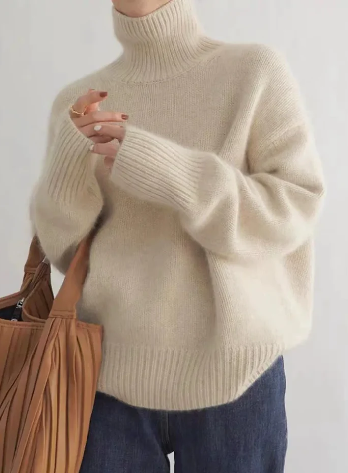 Élodie | Turtleneck Wool Sweater
