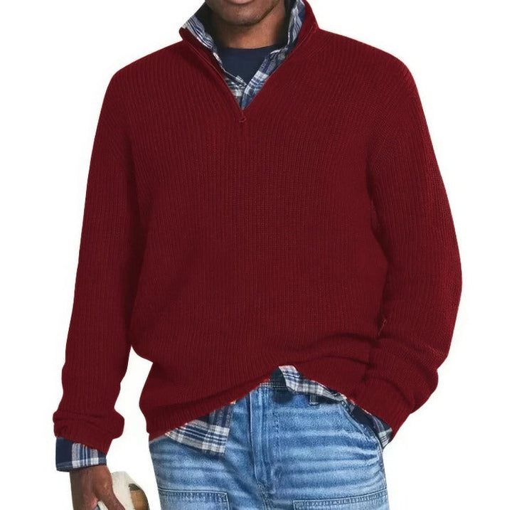 Mathéo | Classic Zip Knit