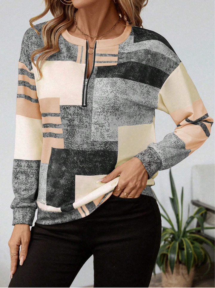 Noa | Vintage Half-Zip Sweatshirt