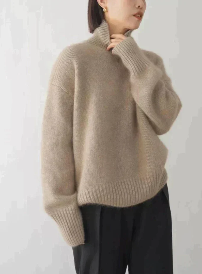 Élodie | Turtleneck Wool Sweater