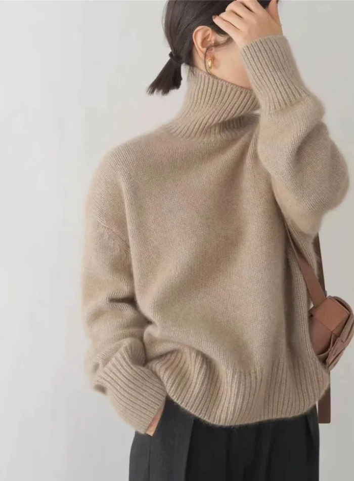Élodie | Turtleneck Wool Sweater