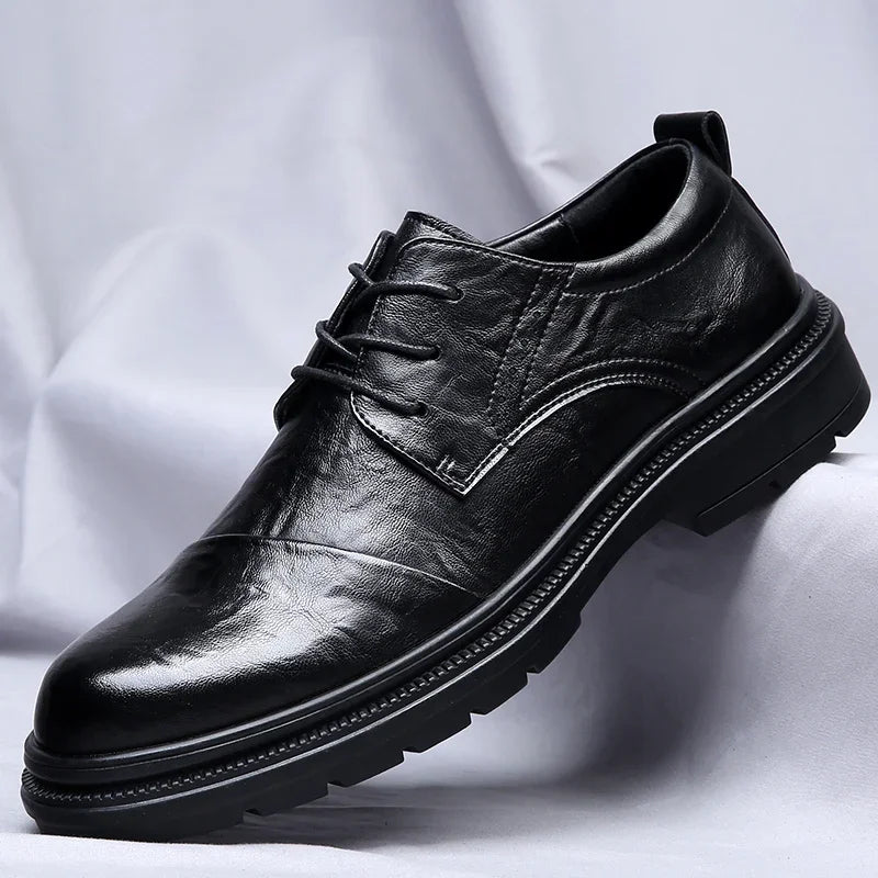 Kaito | Polished Leather Shoe
