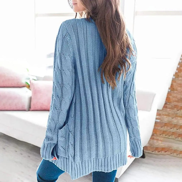 Elisette | Knitted Button-Up Cardigan