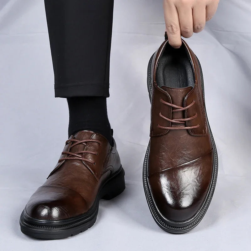 Kaito | Polished Leather Shoe