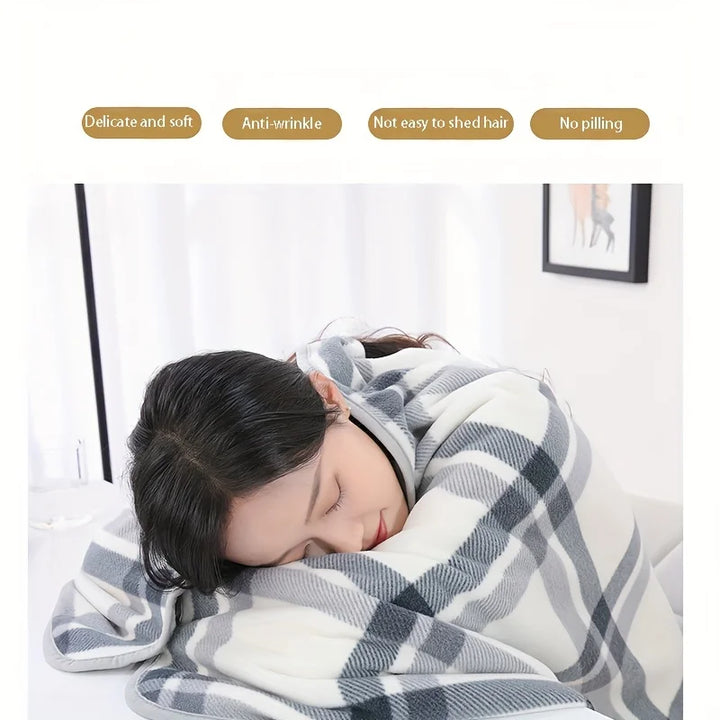 Talia | Ultra-Soft Fleece Wrap Blanket